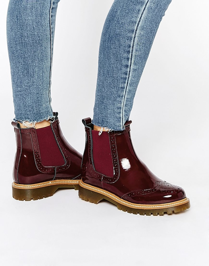 bronx red boots
