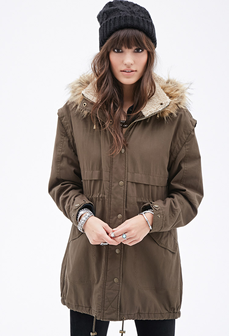 Pea Coats Womens Forever 21 Tradingbasis Gallery