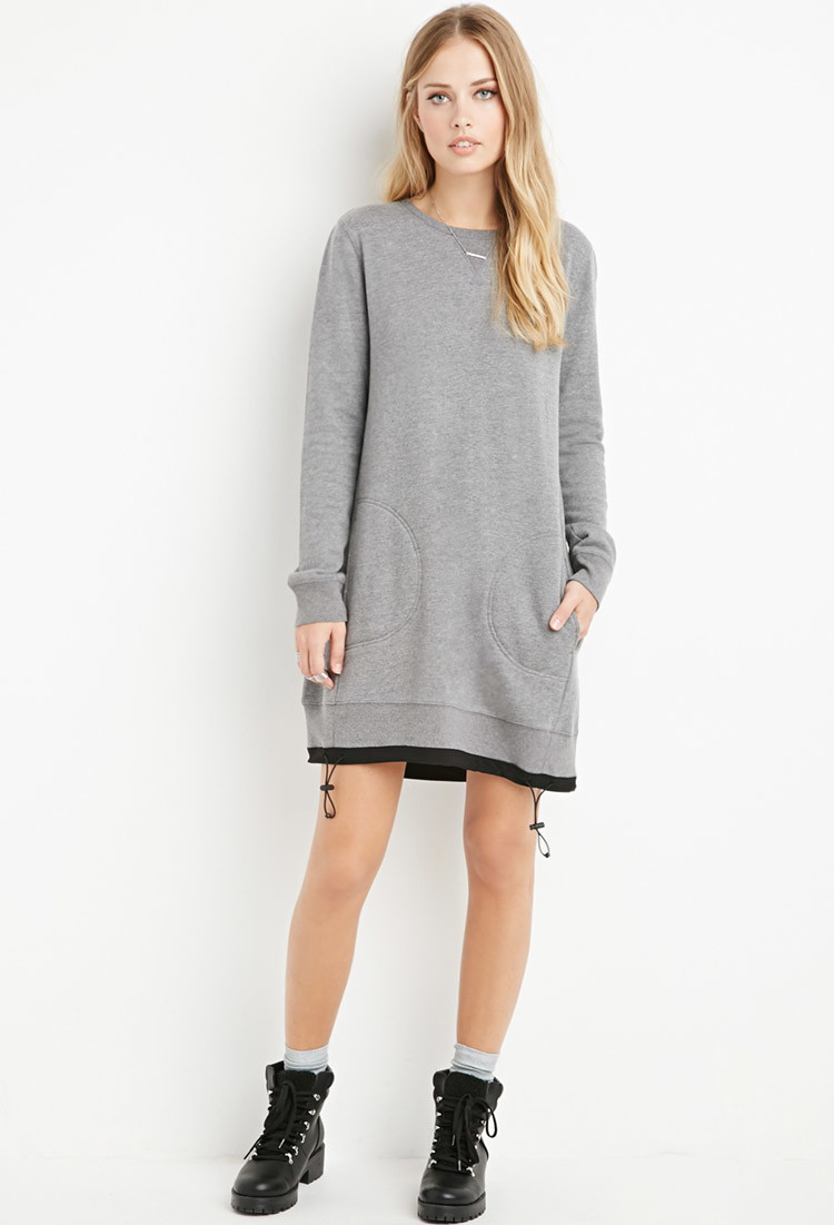 sweatshirt dress forever 21
