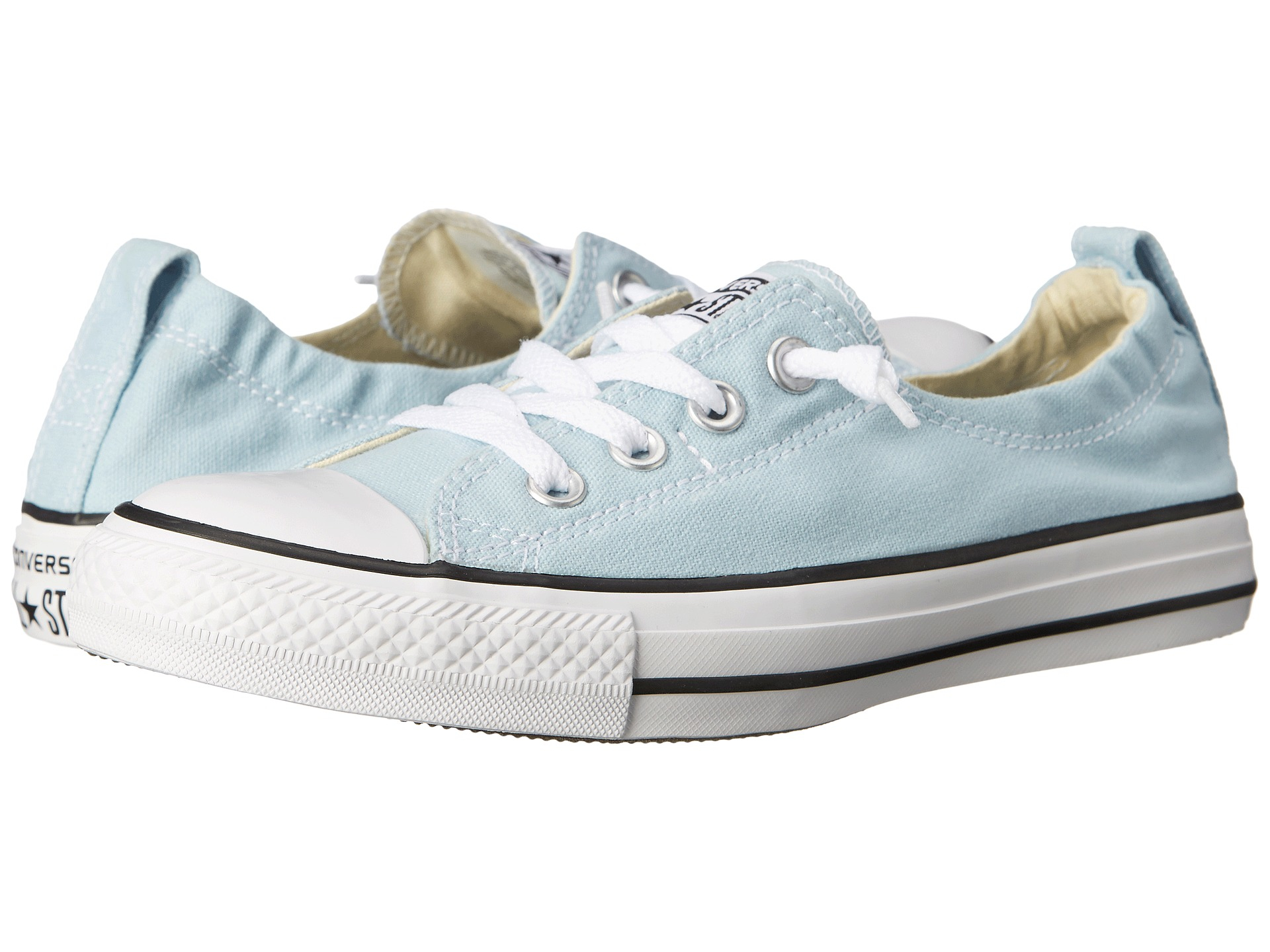 converse light blue shoes