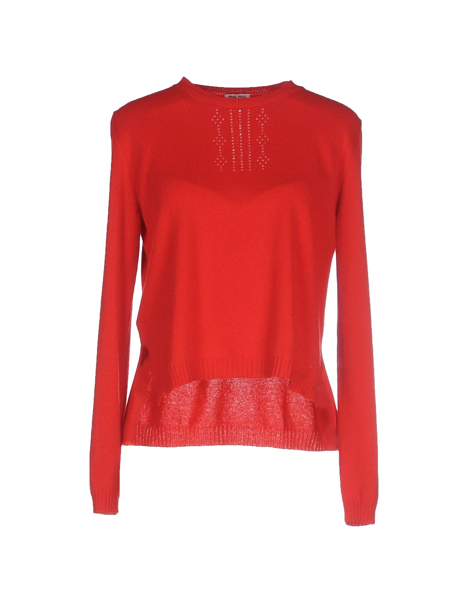 Miu miu Jumper in Red | Lyst