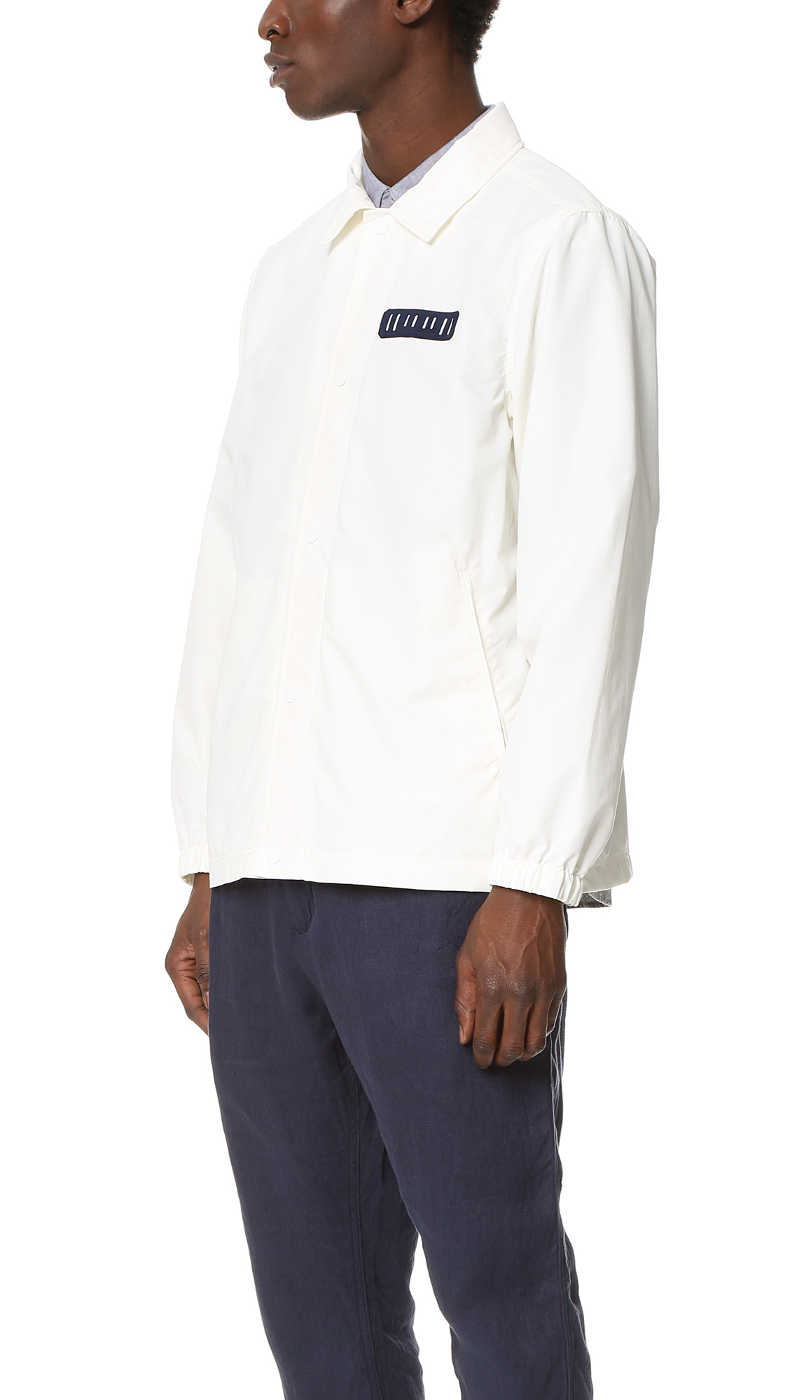 Download Lyst - White Mountaineering white Coach Jacket in White for Men