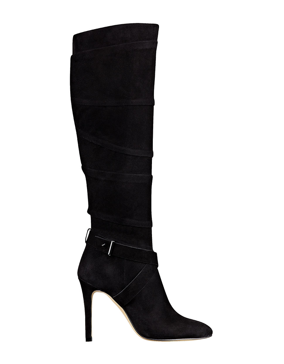 guess black suede boots