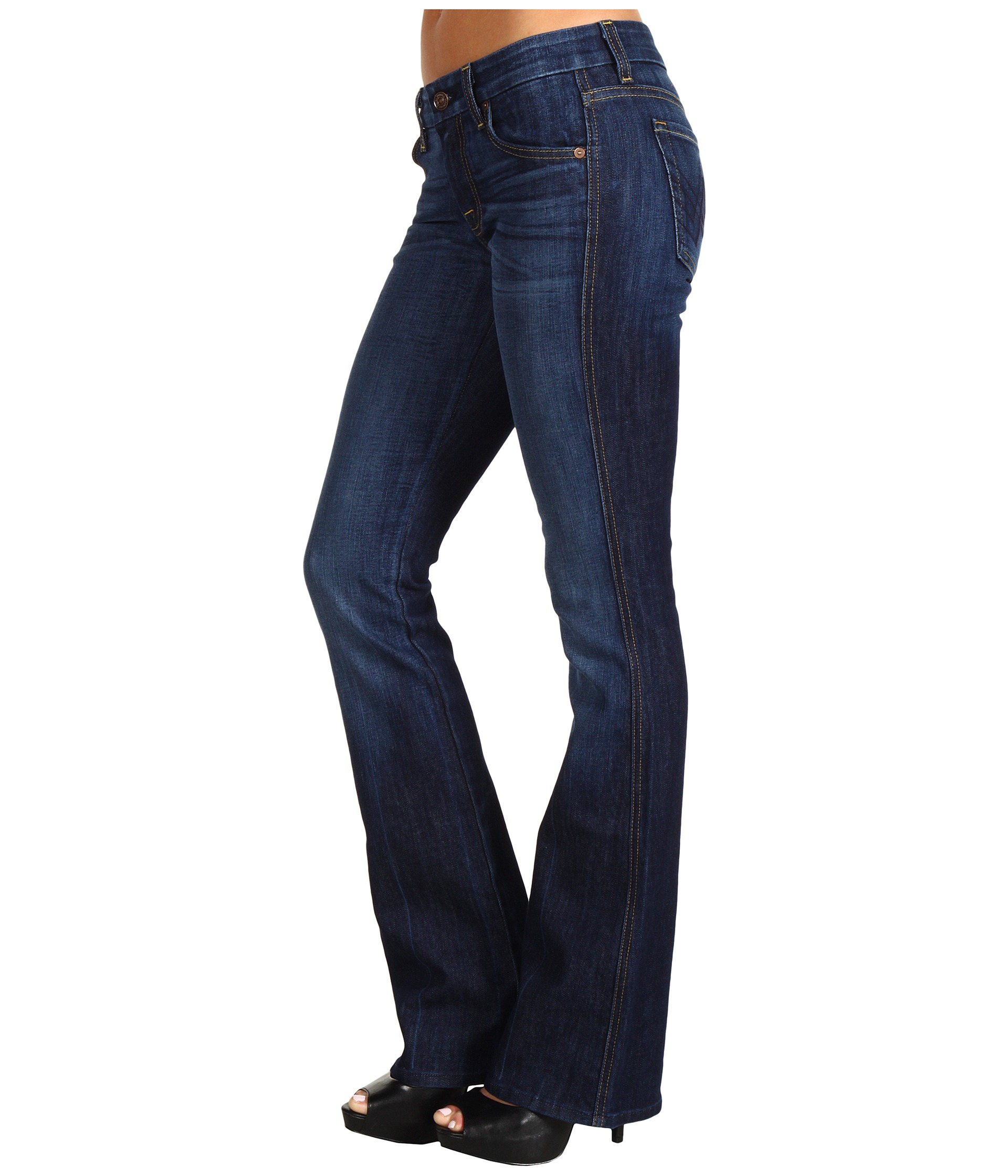 7 For All Mankind "a" Pocket In Nouveau New York Dark in Blue | Lyst