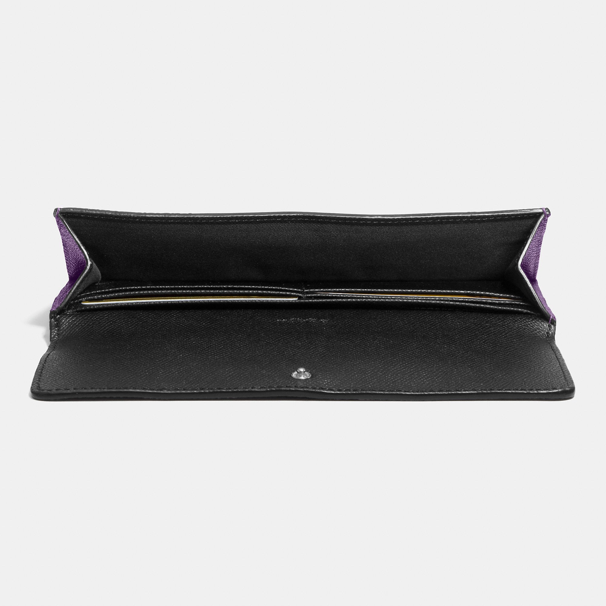 coach soft wallet