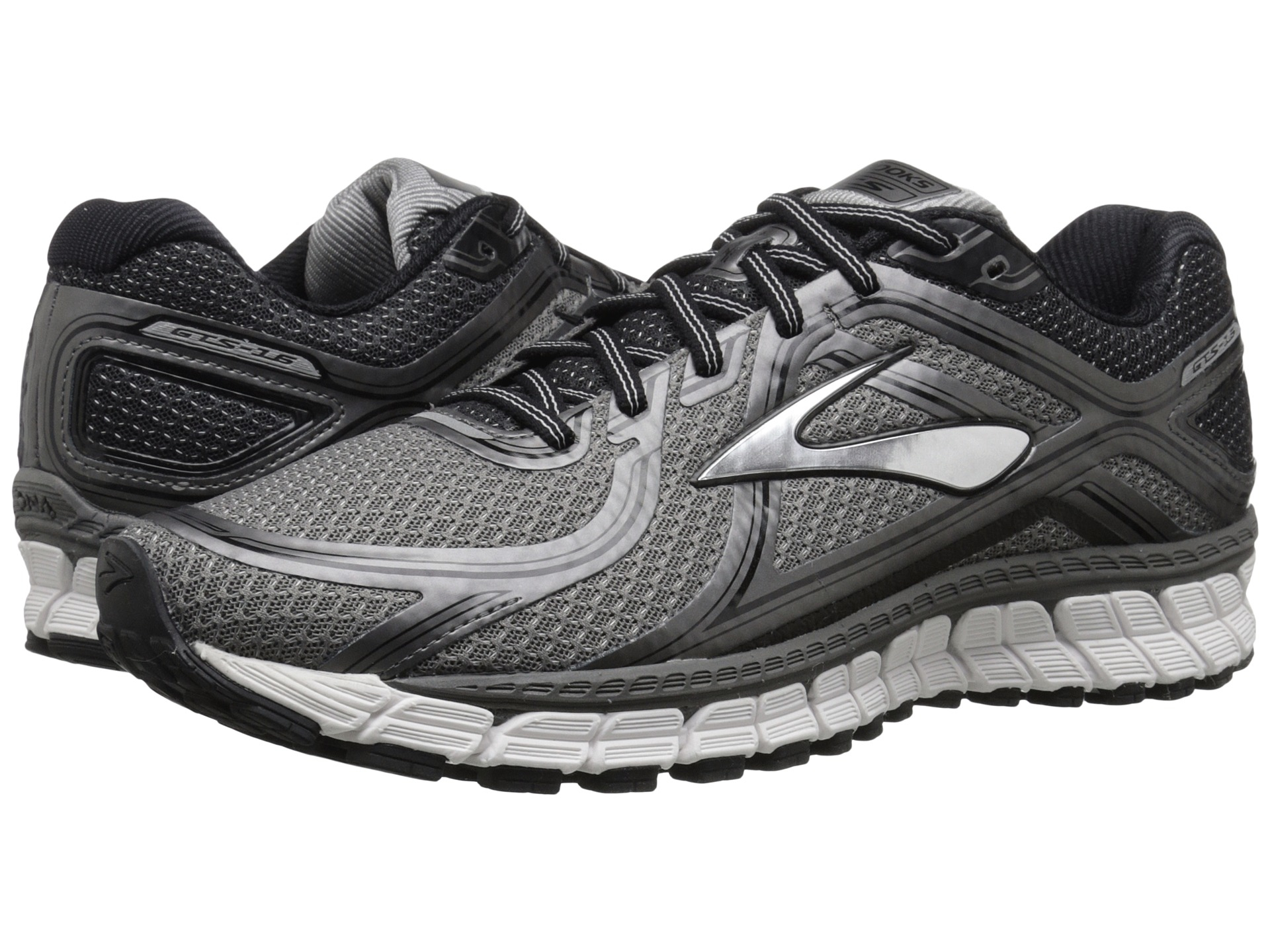 brooks adrenaline gts 16 mens grey