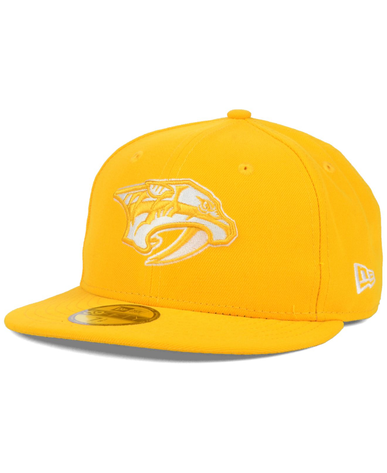 Lyst - Ktz Nashville Predators C-dub 59fifty Cap in Yellow ...