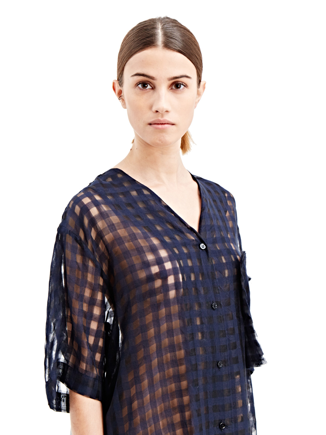 transparent shirt for womens