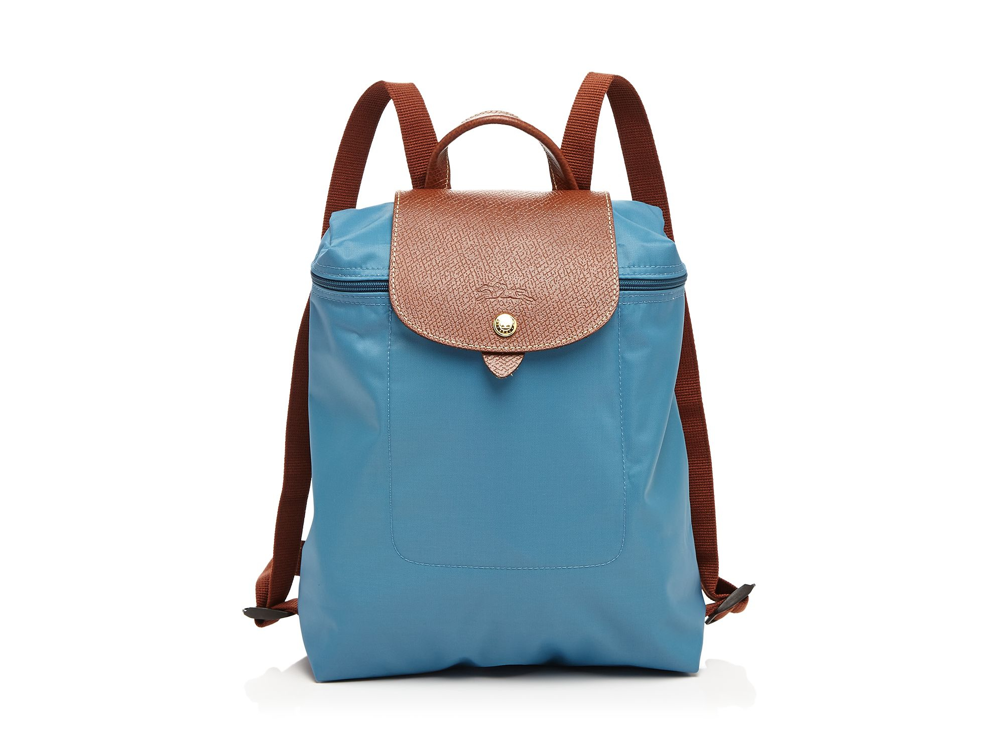 longchamp backpack light blue