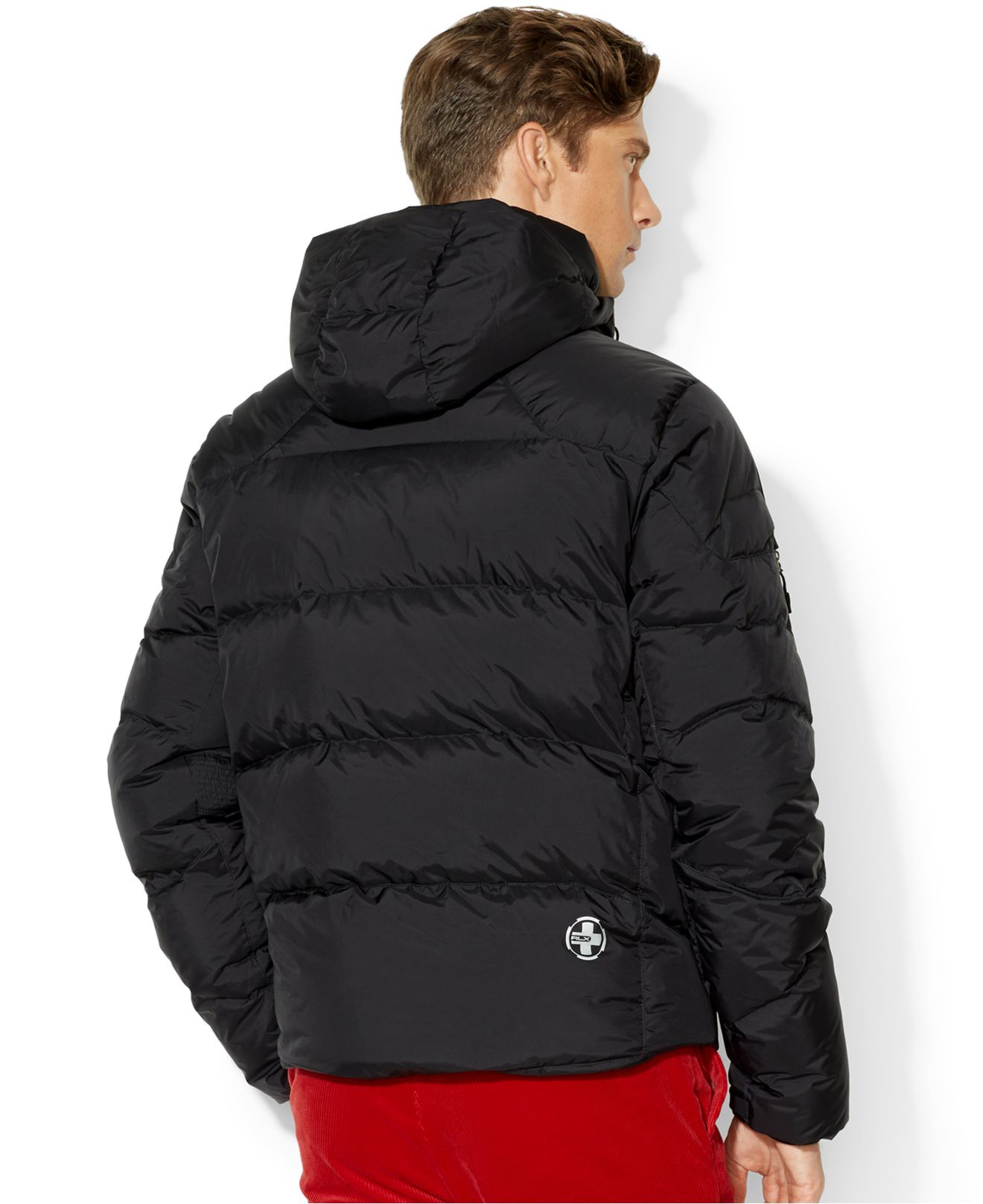 Polo Ralph Lauren Rlx Quilted Down Jacket in Black for Men | Lyst