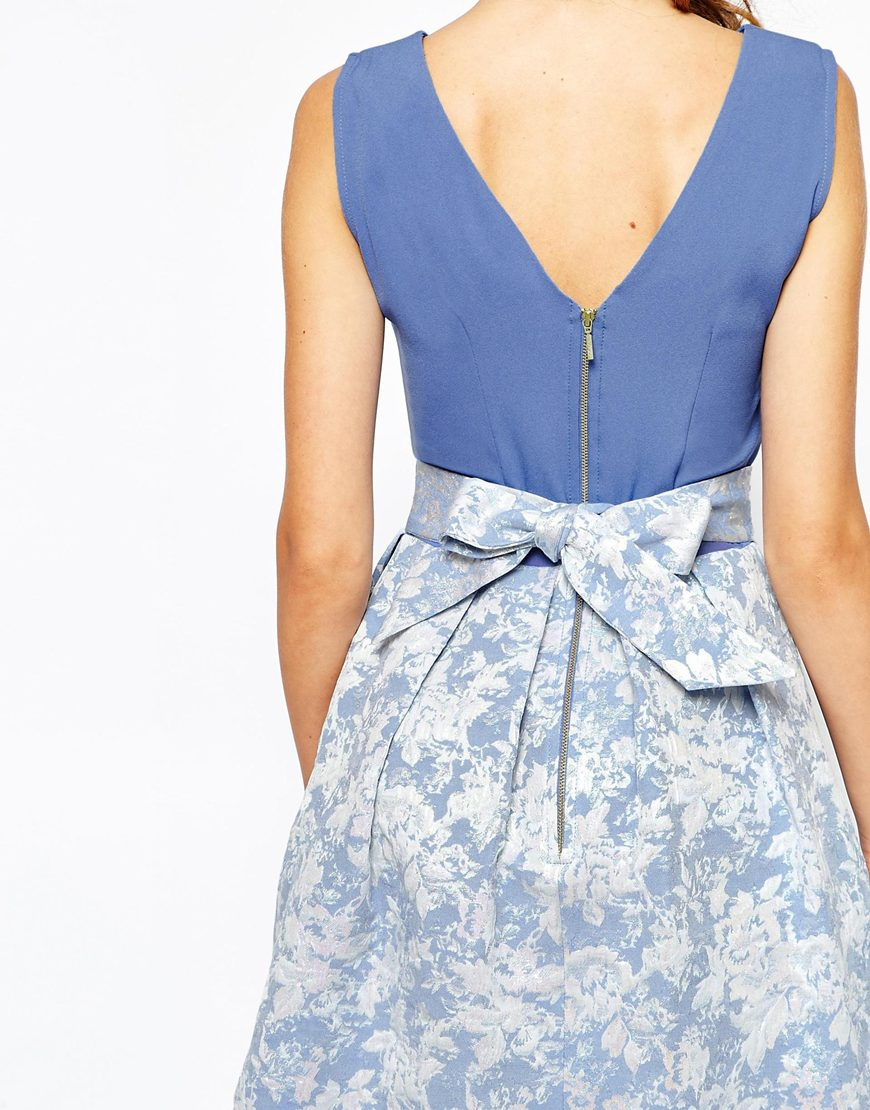 closet pleated skirt skater dress