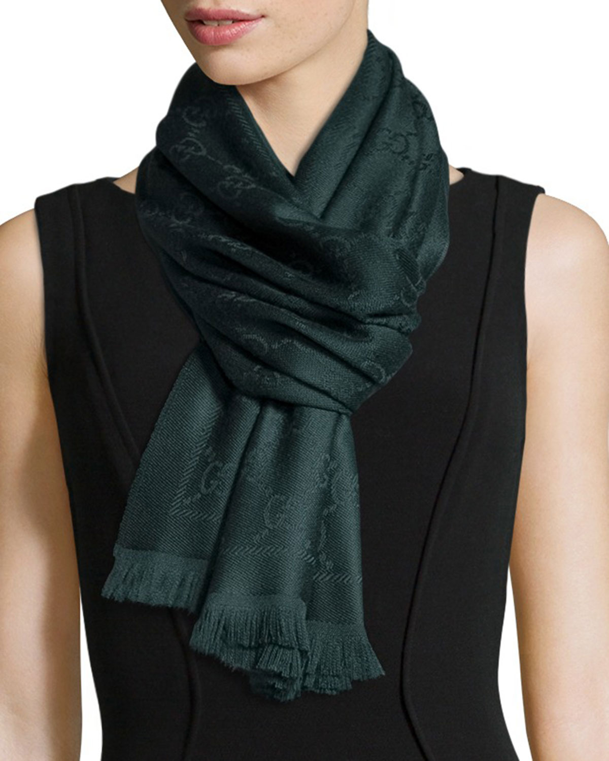 gucci scarf green