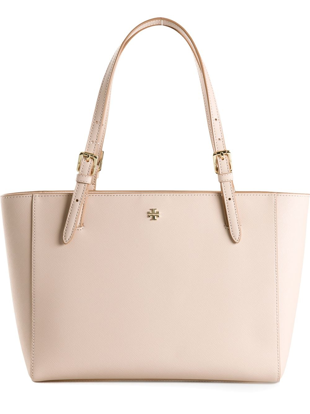 Tory Burch 'York' Buckle Tote in Pink | Lyst