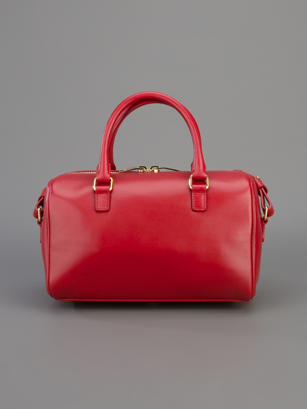 Saint Laurent Baby Duffle Bag in Red Lyst