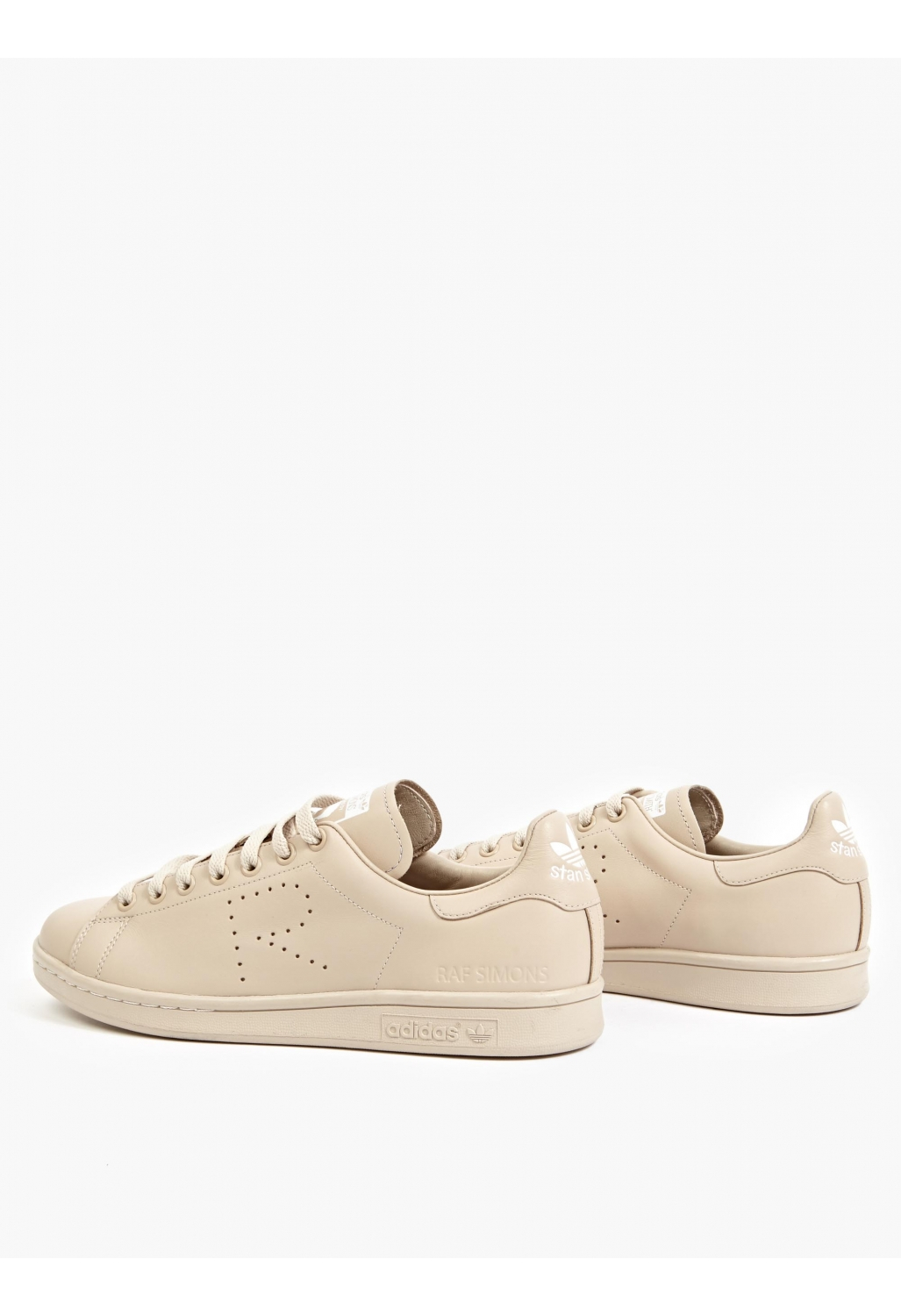 adidas by raf simons brown stan smith sneakers in beige for lyst adidas by raf simons brown stan smith sneakers in beige for lyst