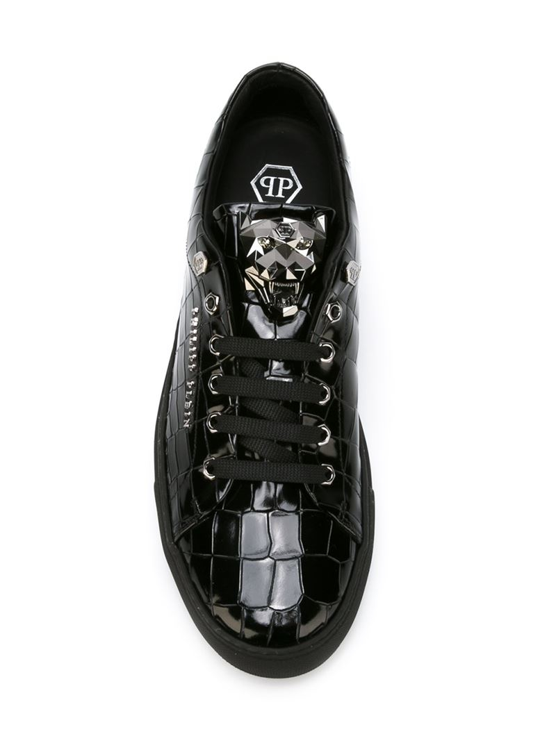 philipp plein sneakers black