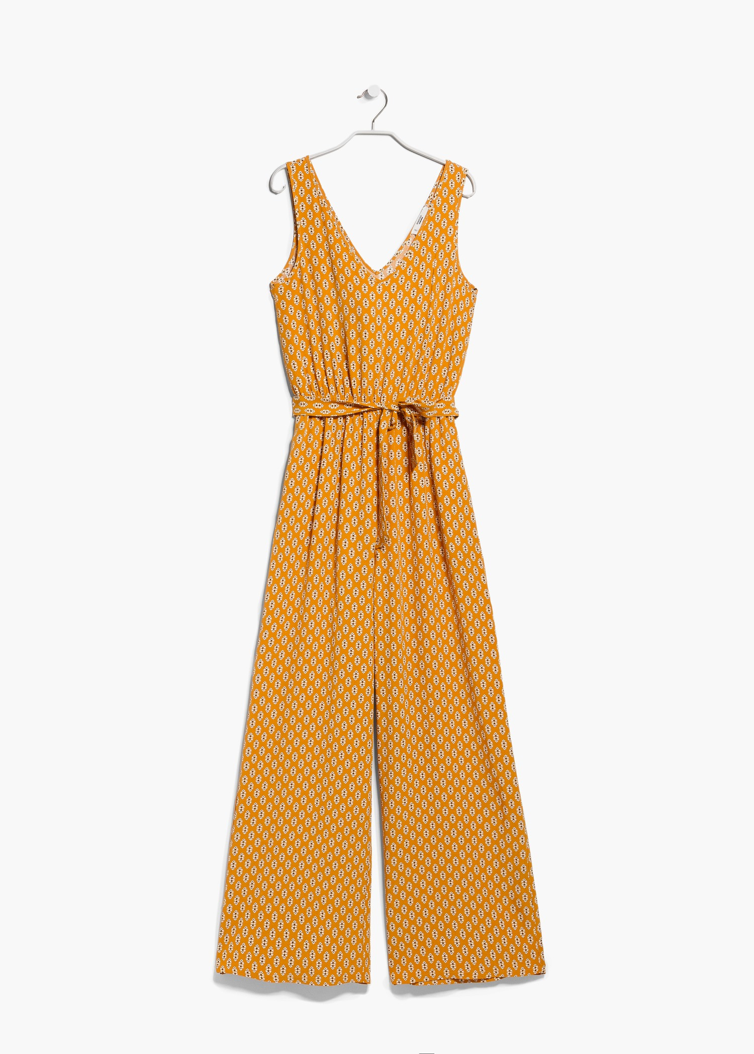 mango mustard jumpsuit