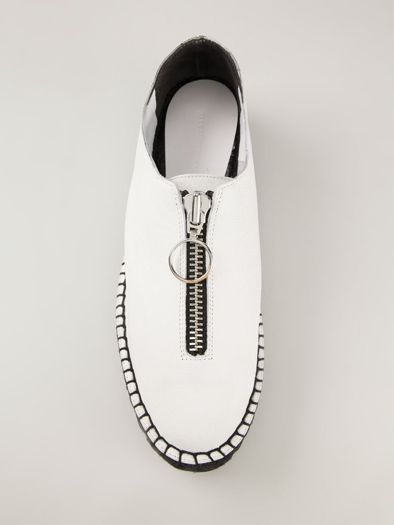 alexander wang white shoes