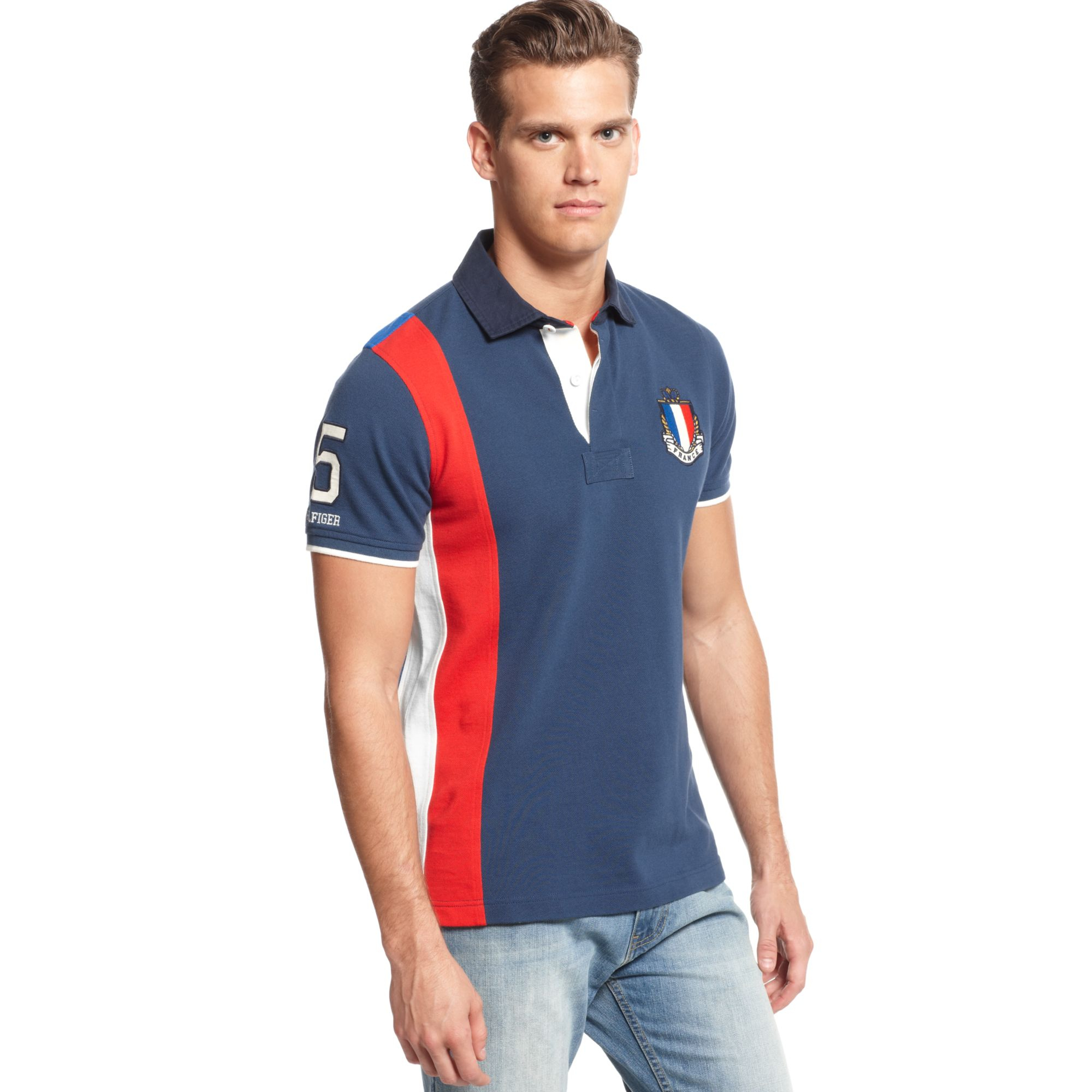 Tommy hilfiger France World Cup Slimfit Polo European Collection in ...