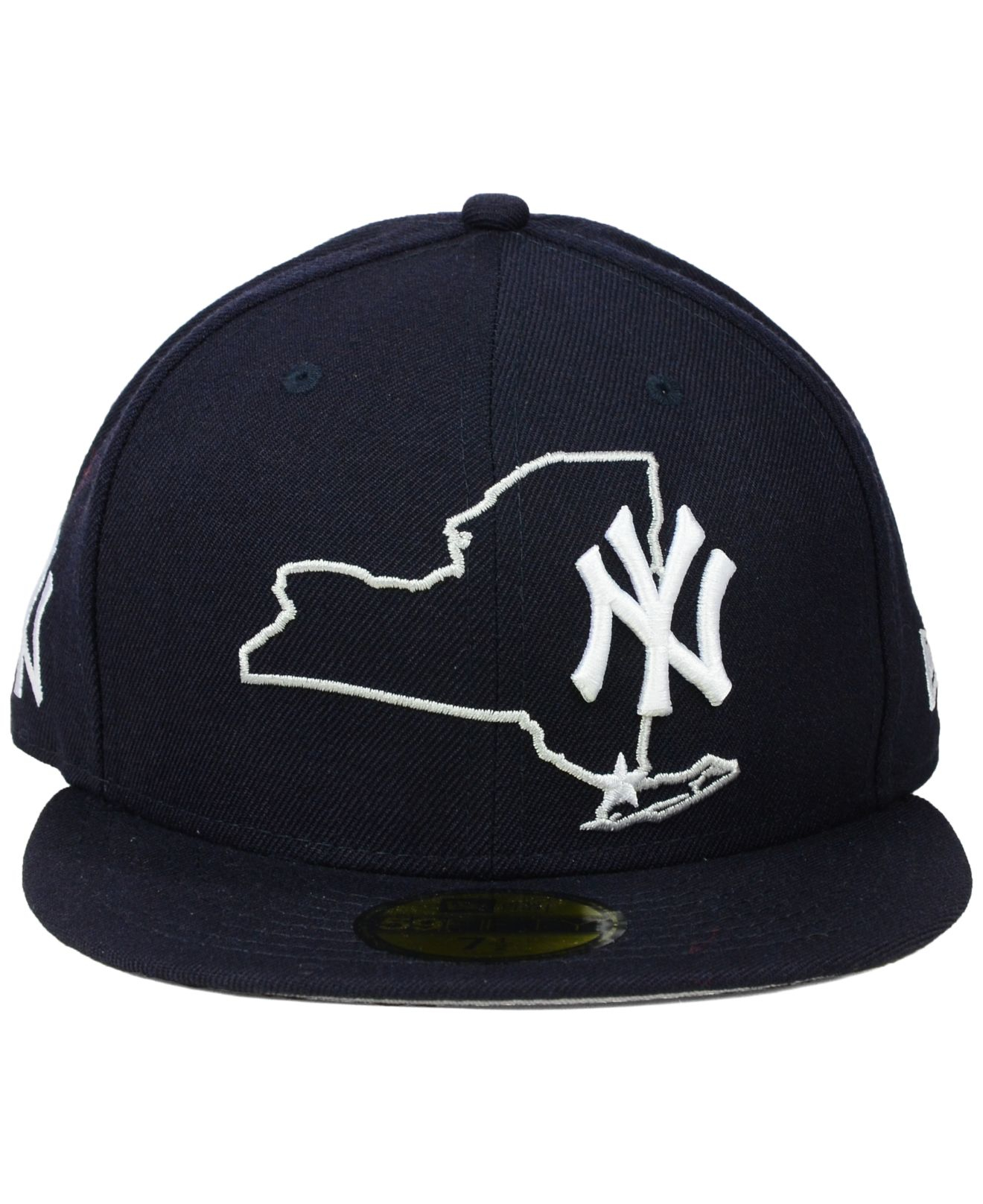 Keep them looking cool during everyday adventures with the new york yankees cap in blue from the american brand new era. Yankees Cap Blue . Ktz New York Yankees States 59fifty Cap in Blue for Men | Lyst