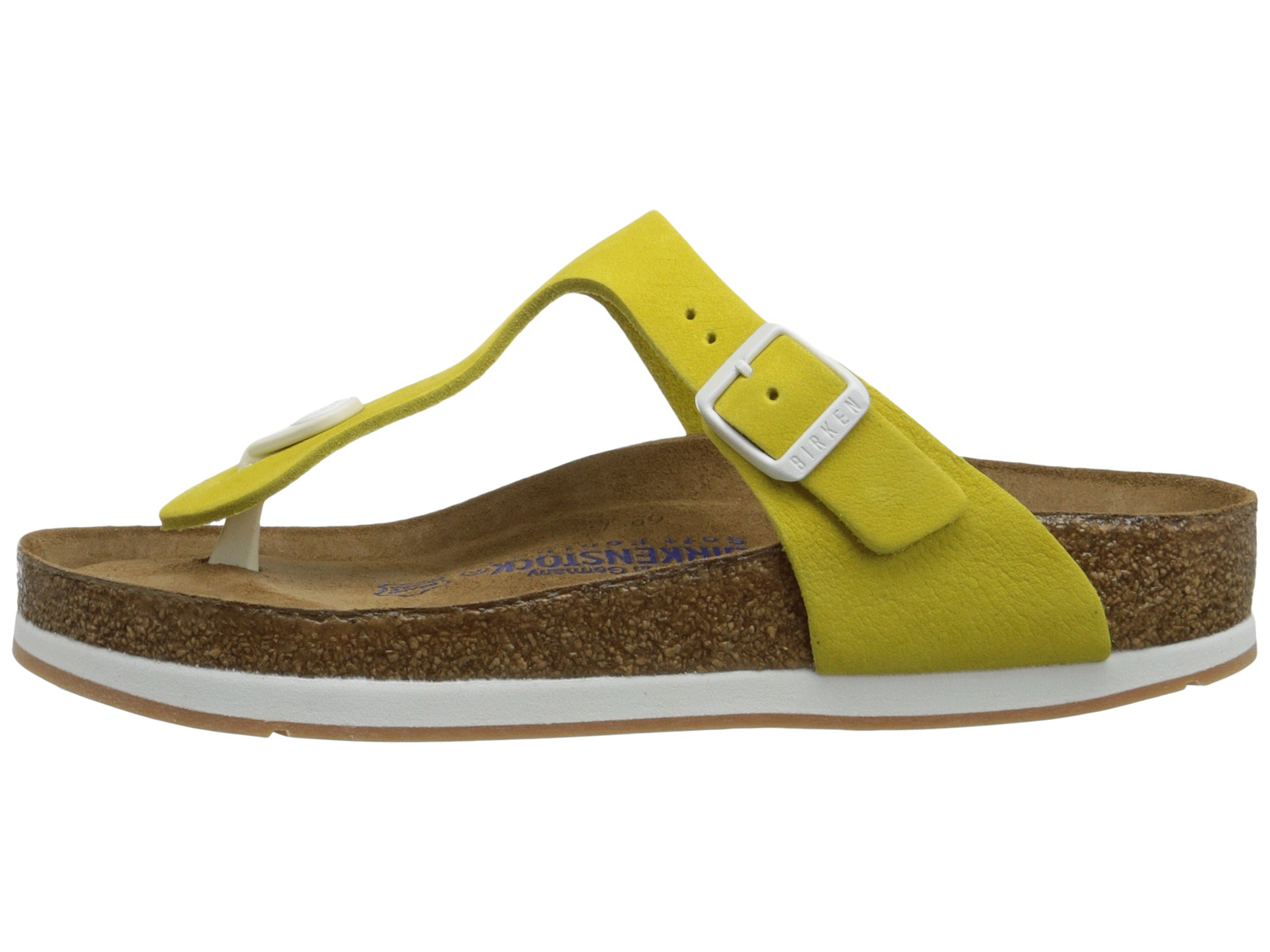 Soft Sport Birkenstock Yellow Gizeh Footbed 8ONPkXZn0w