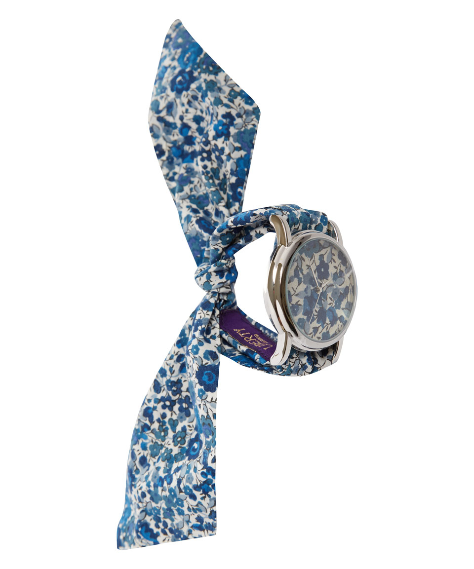 Lyst Liberty Large Emma and Print Knot Watch in Blue