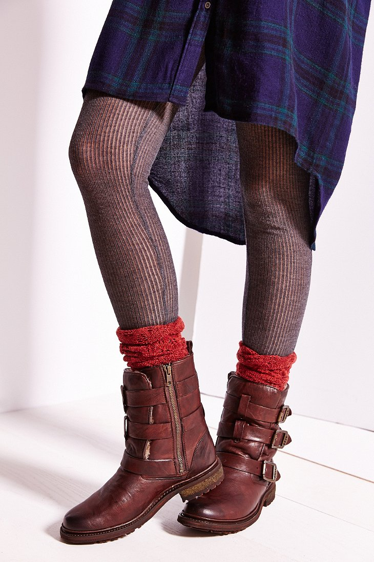 frye women's valerie shearling strappy ankle boot