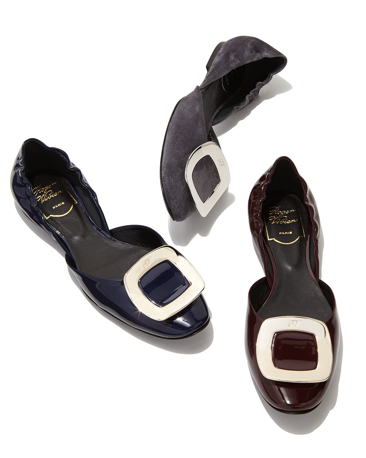 roger vivier ballet flats
