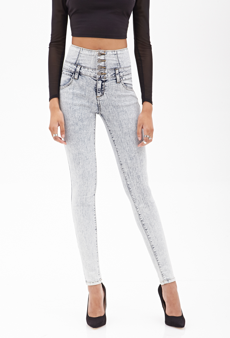 High waisted jeans forever 21