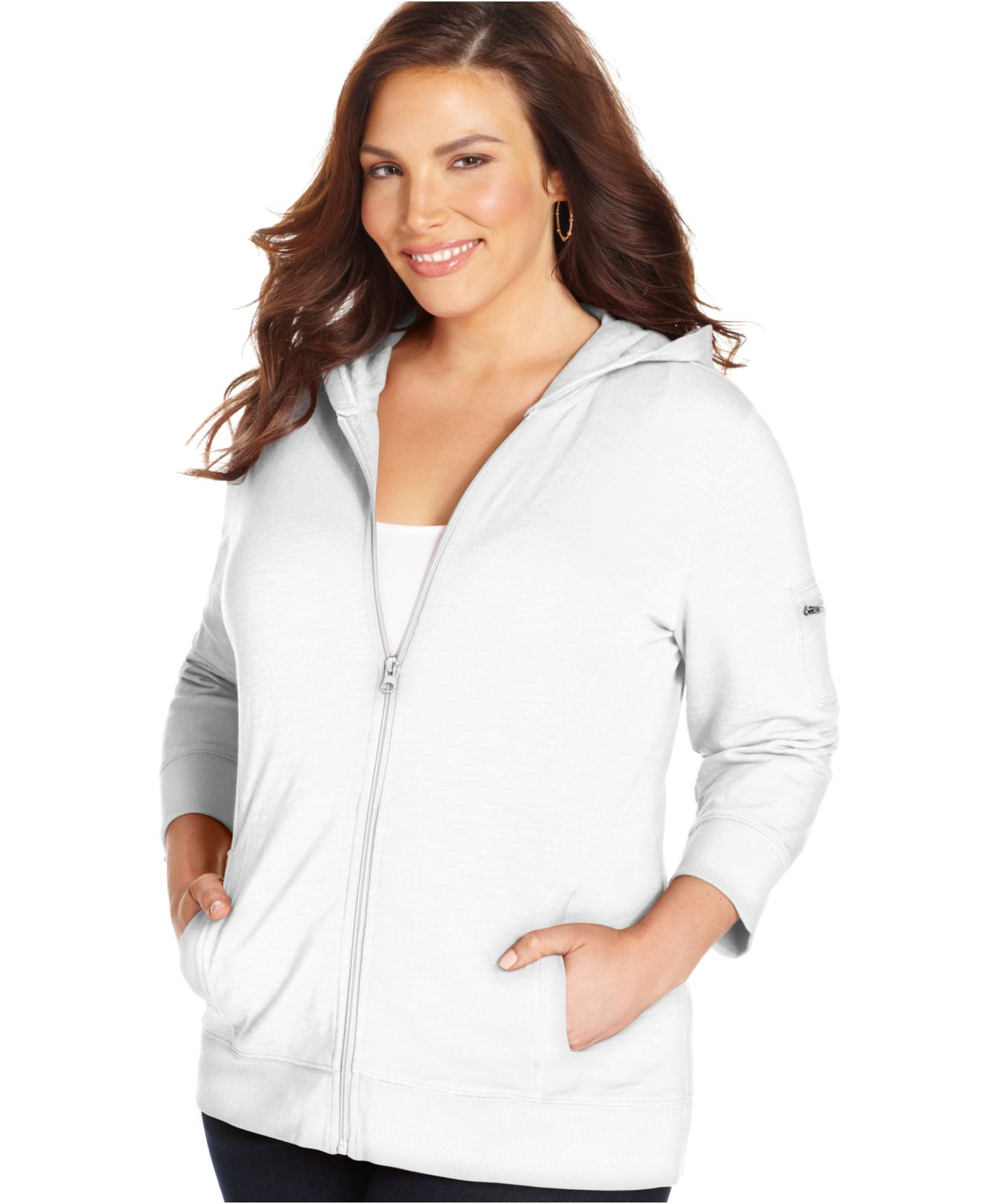 Download Style & Co. Style&co. Sport Plus Size Three-quarter-sleeve ...