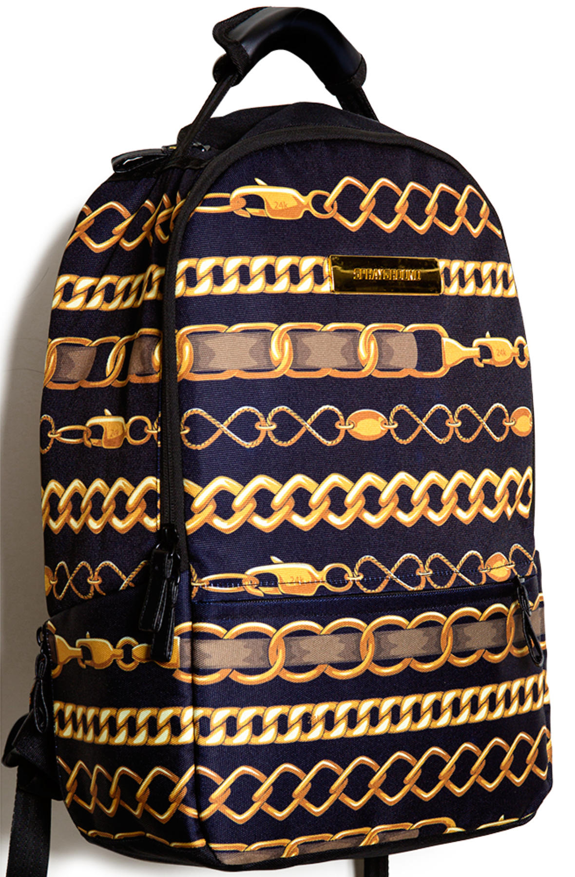 woven chain backpack