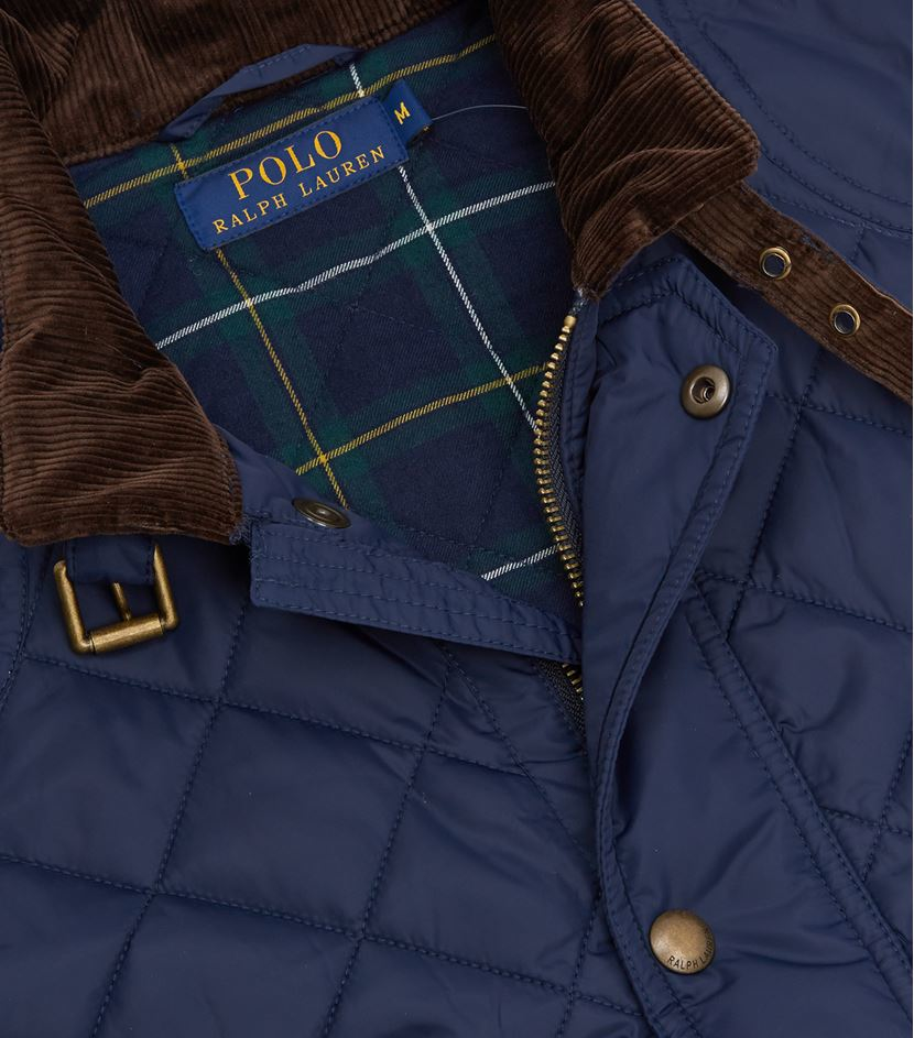 Polo Ralph Lauren Southbury Quilted Vest in Blue for Men | Lyst Canada