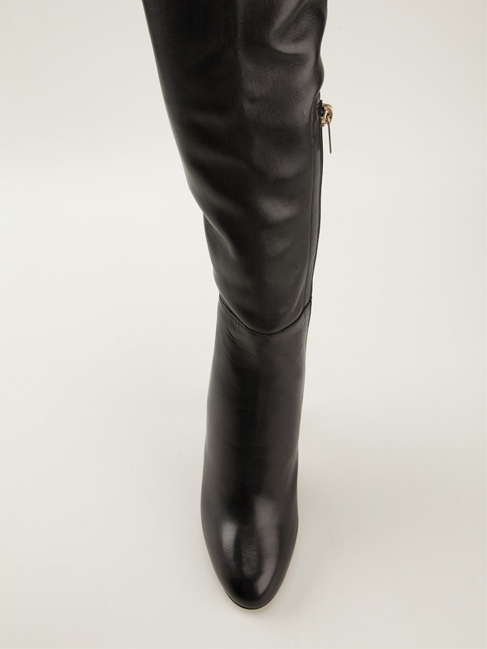 Jimmy Choo Giselle Over The Knee Boots in Black - Lyst