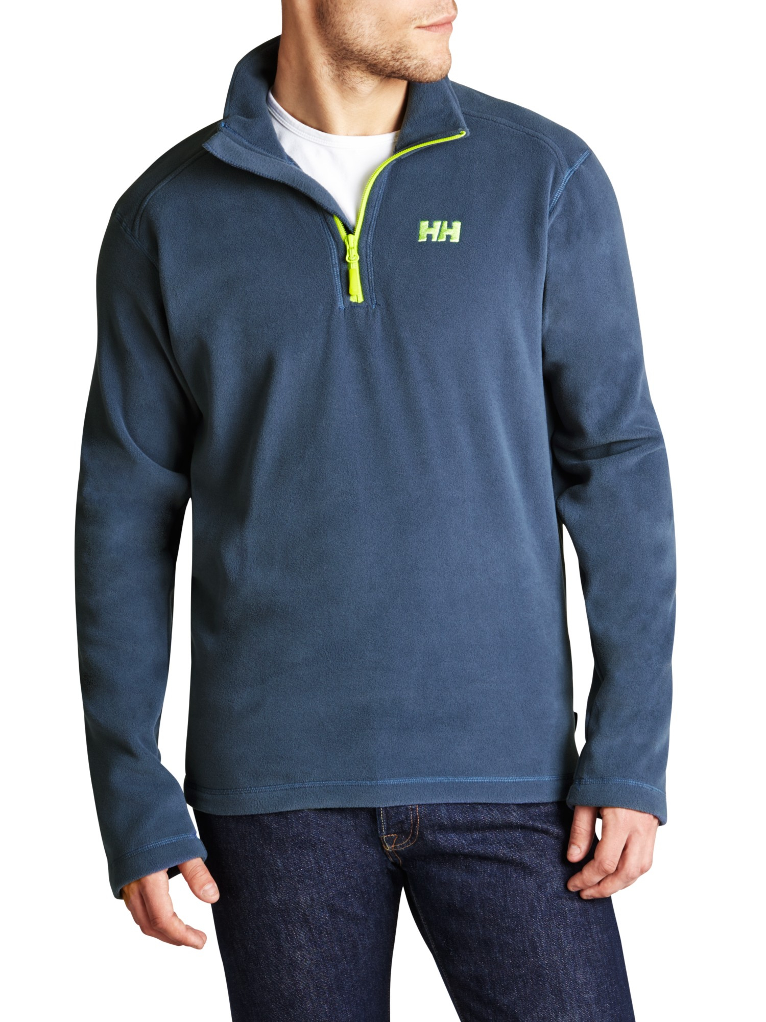Helly Hansen Men's Daybreaker Halfzip Fleece in Light (Blue) for Men