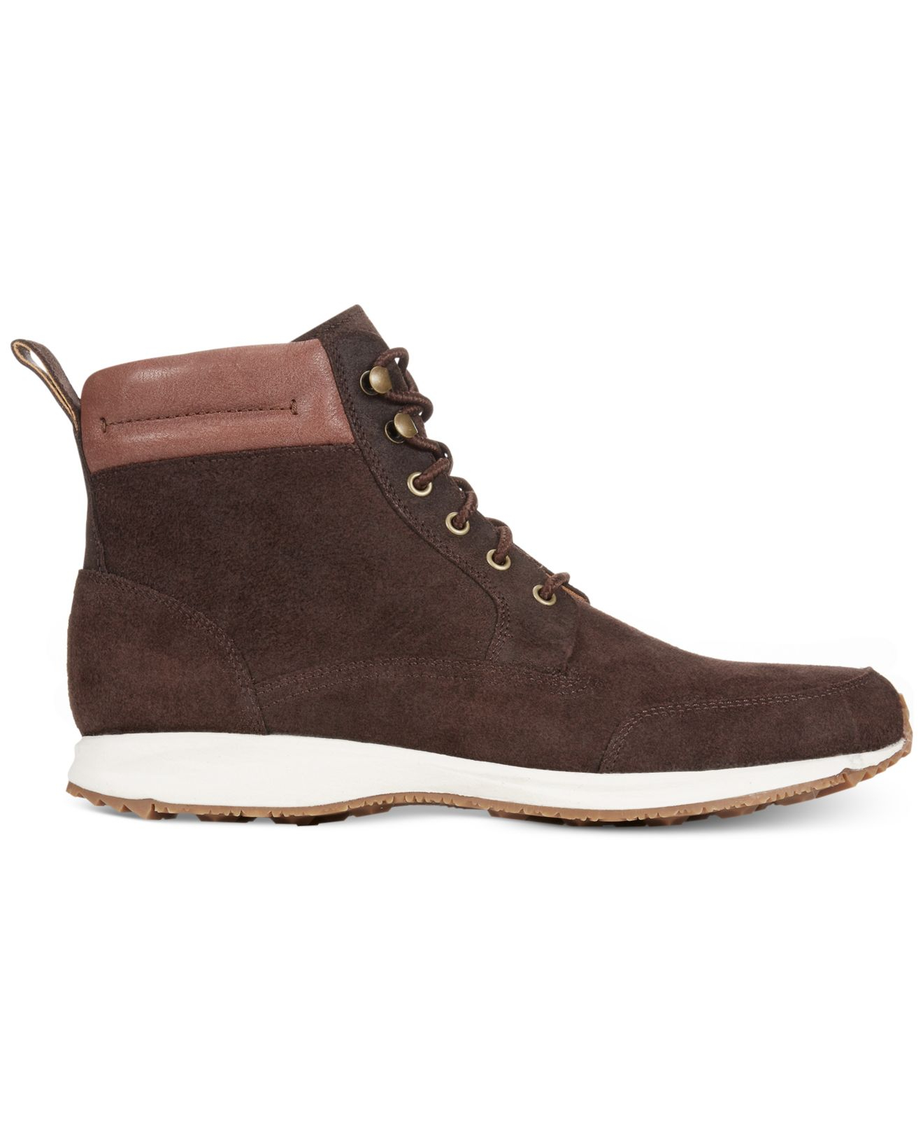Lyst Cole Haan Branson Sneaker Boots in Brown for Men
