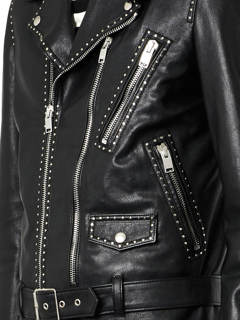 saint laurent studded jacket