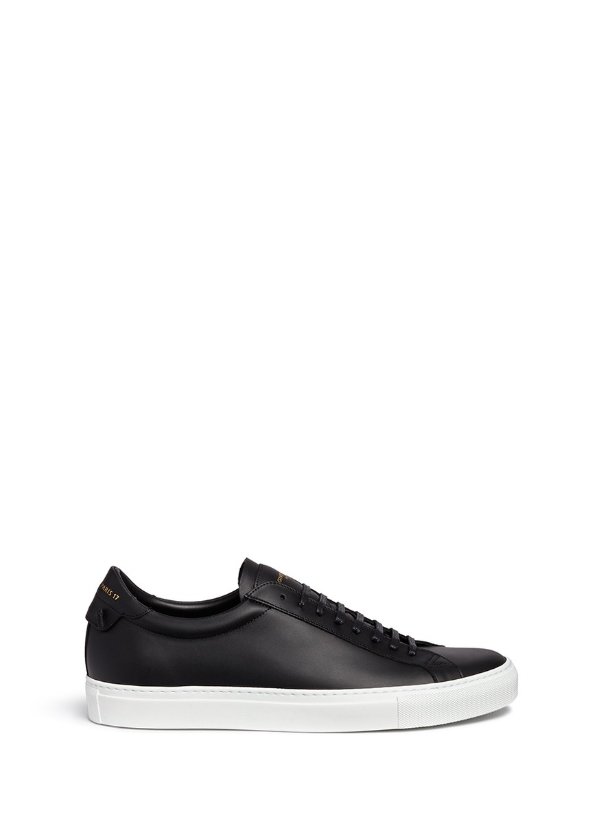 Givenchy 'paris Low Top Sneakers in Black Men | Lyst
