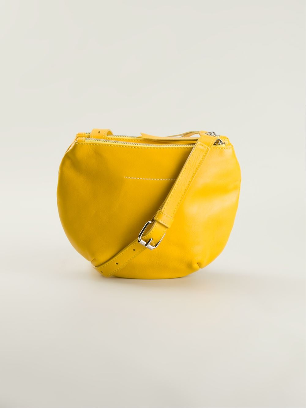 Lyst - Mm6 By Maison Martin Margiela Round Cross Body Bag in Yellow