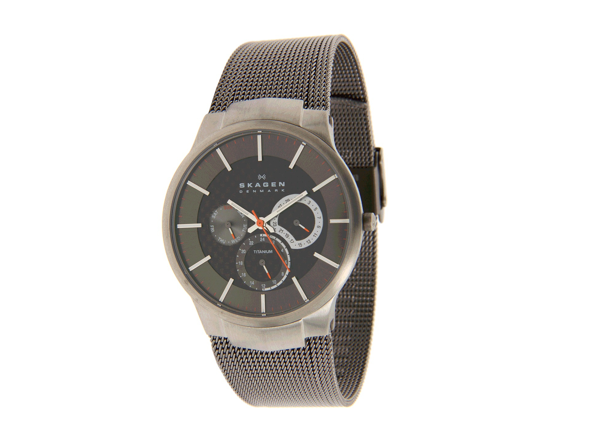 skagen carbon fiber watch