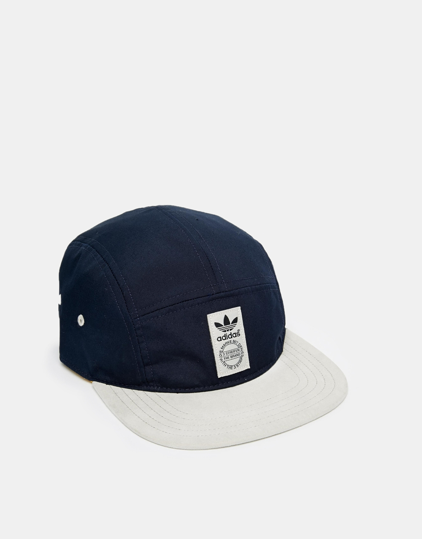 Adidas 5 Panel Snapback Cap in Blue for Men | Lyst