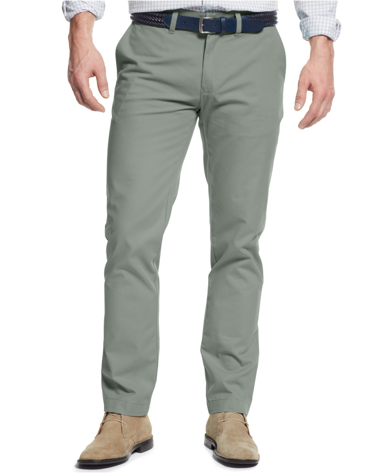 tommy hilfiger slim fit pants