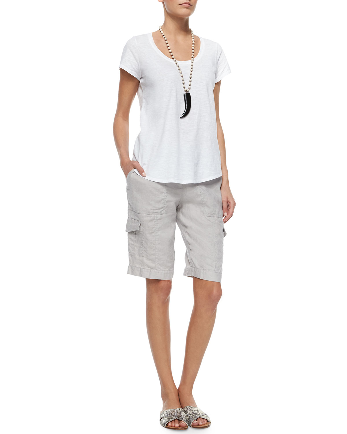 drawstring cargo shorts womens