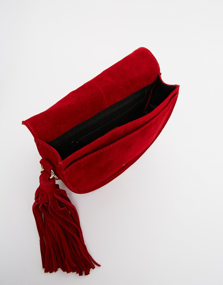 Asos online red bag
