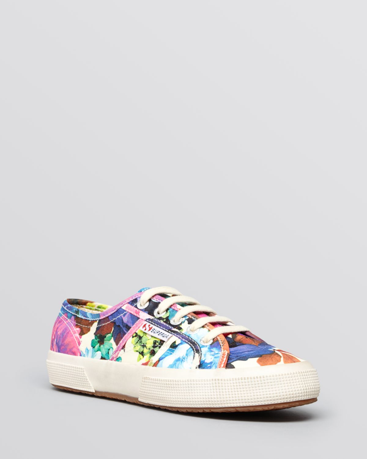 superga hawaiian floral sneakers