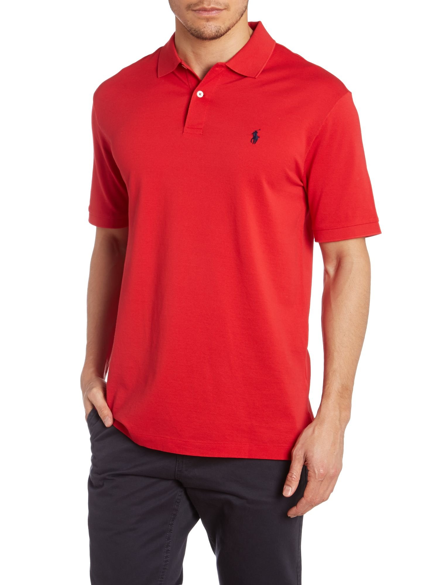 Ralph lauren golf Classic Pro Fit Polo Shirt in Red for Men | Lyst