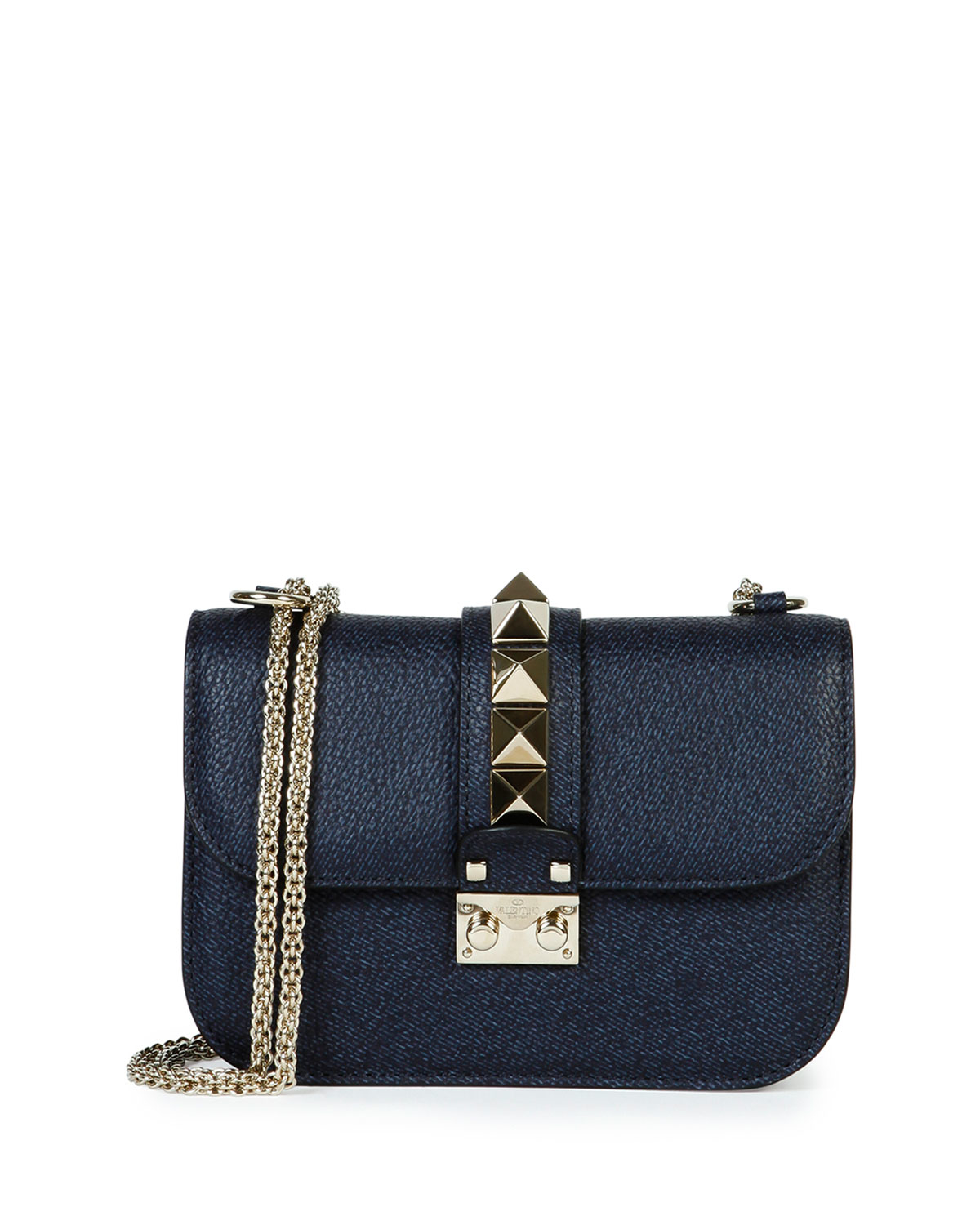 navy blue valentino bag