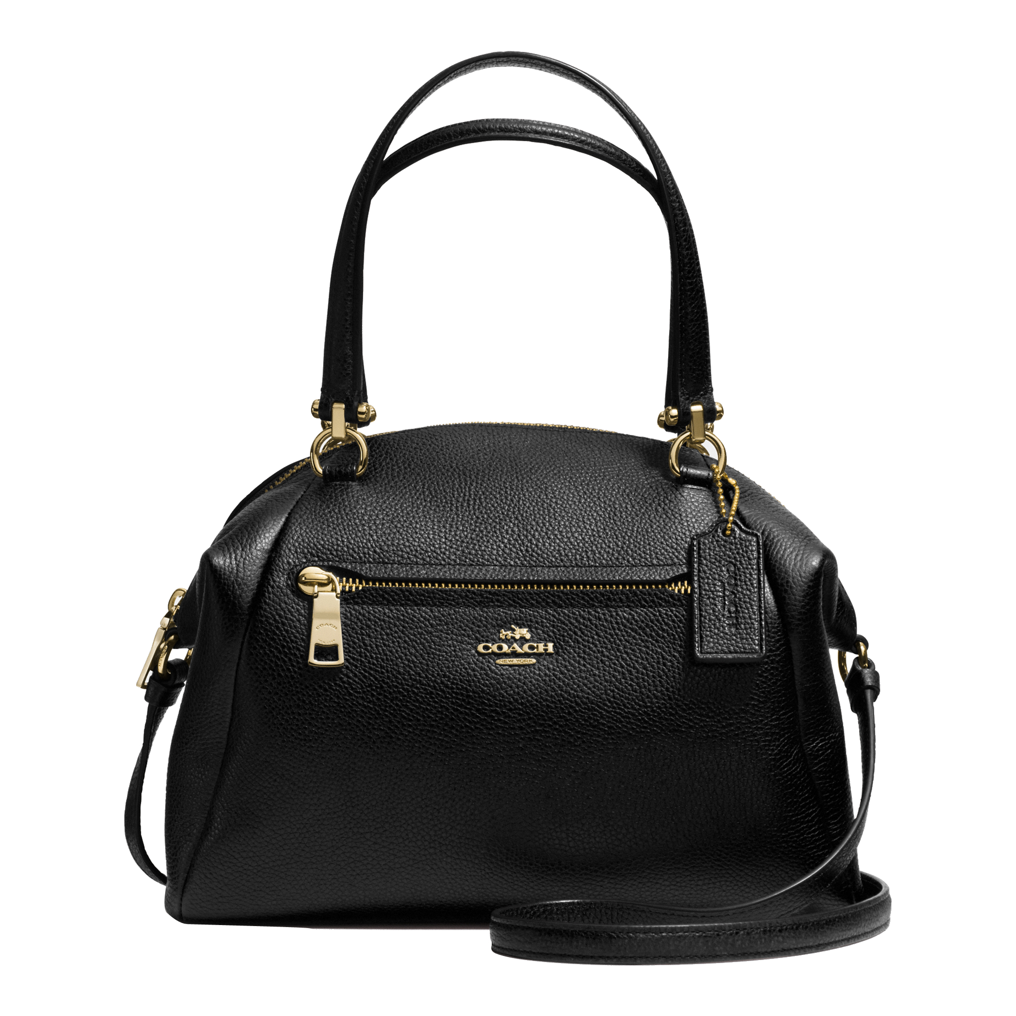 Coach Prairie Satchel Bag in Black | Lyst