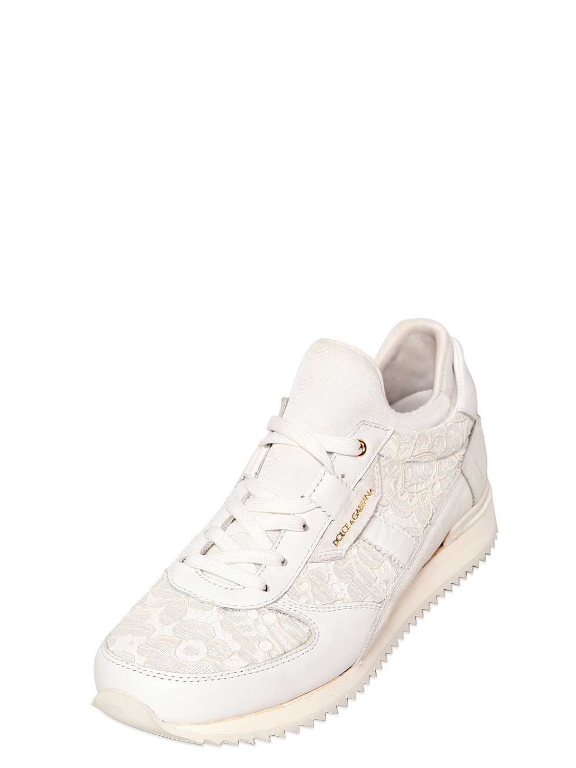 dolce gabbana lace sneakers