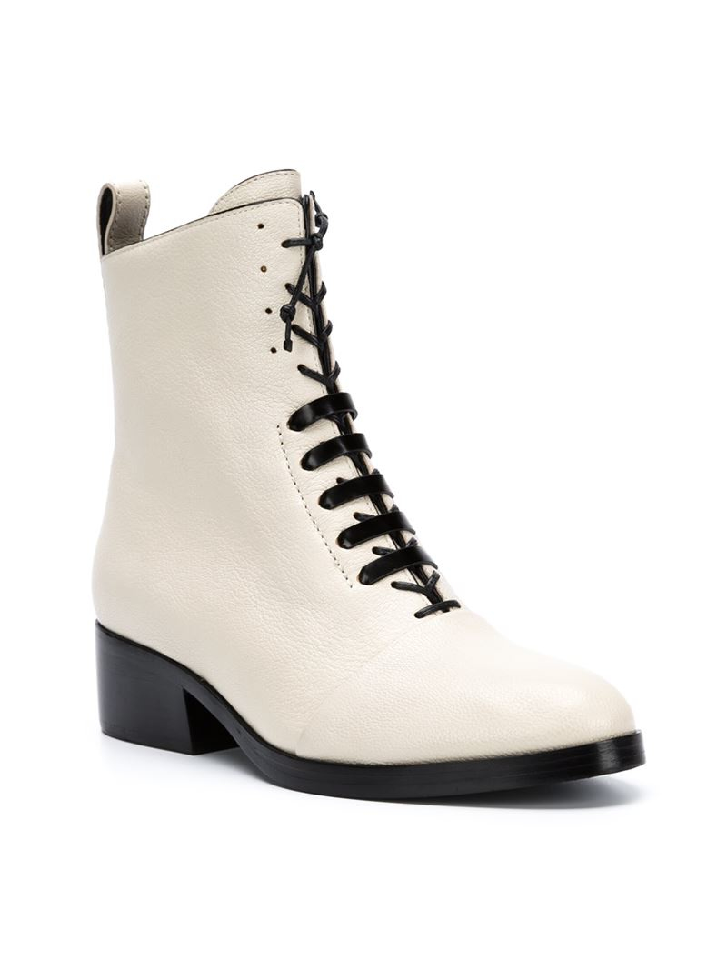 phillip lim white boots