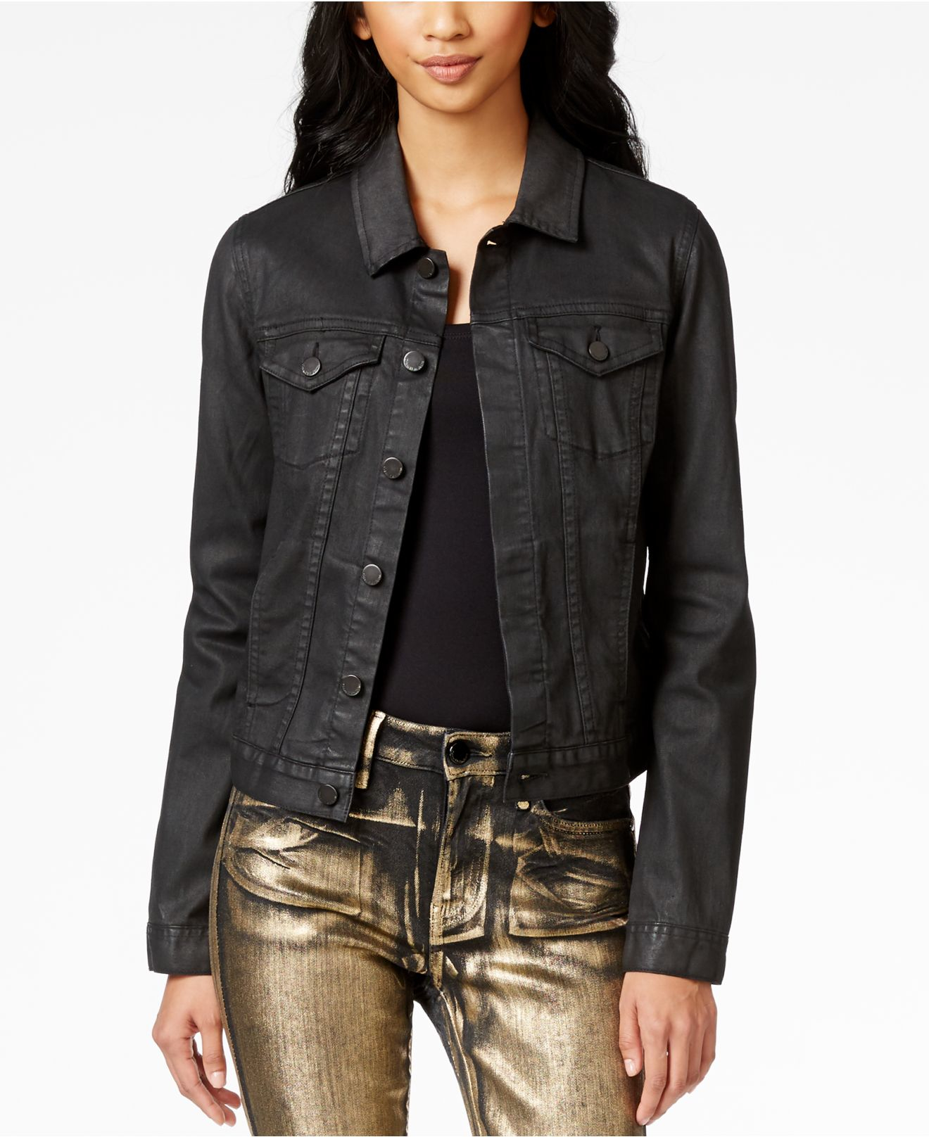 black calvin klein denim jacket